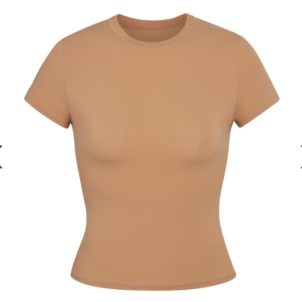 SKIMS FITS EVERYBODY T-SHIRT | SIENNA / M